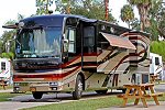 motorhome on site