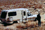 in the desert